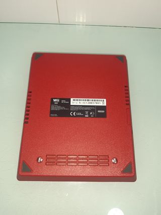 Consola Wii mini roja