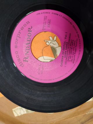 Lote Discos sorpresa Fundador