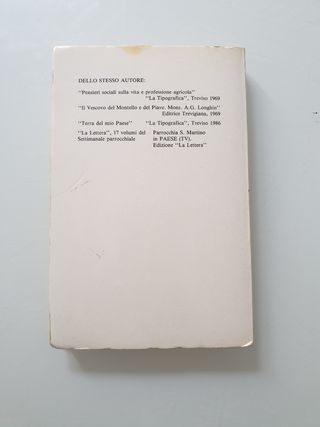 Libro " pensieri di speranza " Giovanni brotto