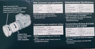 Objetivo gran angular Fujifilm Nuevo.