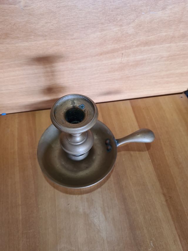 portacandele in ottone