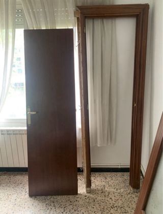 Conjunto de 3 puertas de interior con jambas