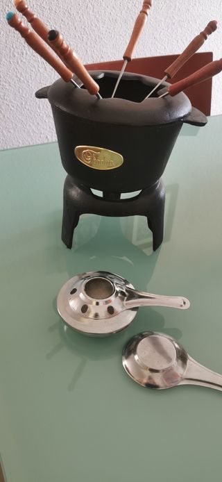 Fondue hierro negro