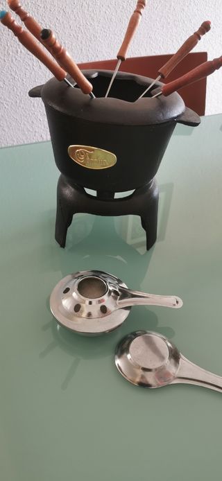 Fondue hierro negro