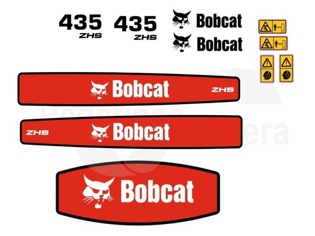 Kit Adhesivos Bobcat 435