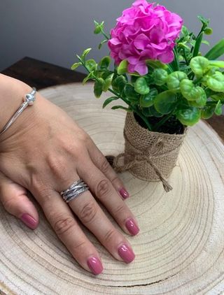 ANILLO PLATA Y CIRCONITAS