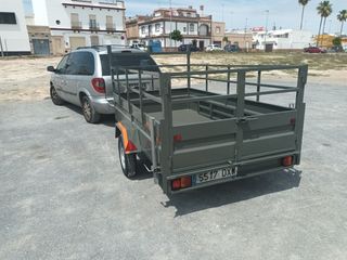 REMOLQUE PARA CORTA CESPED, JARDINERUA, OBRA...