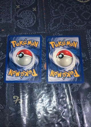2 carte Pokemon ITA ENG neo  Genesis