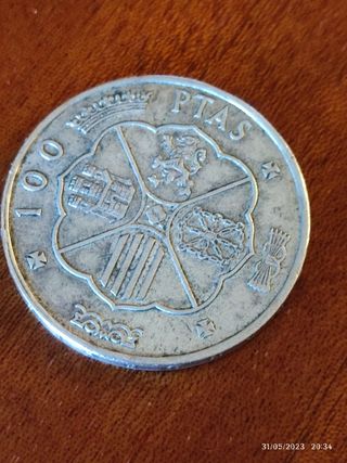 100 pesetas 1966
