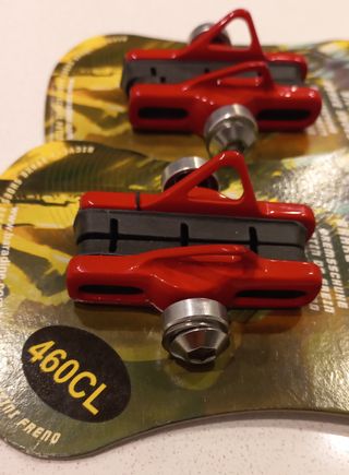 Par Zapatas Freno Baradine 460CL Campagnolo rojo