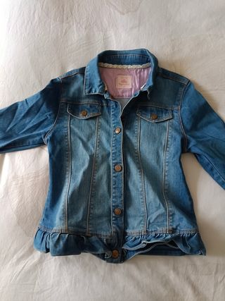 cazadora vaquera de niña