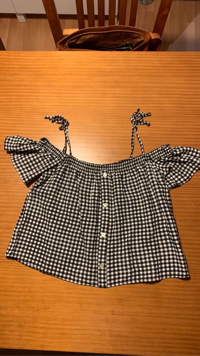 Blusa a cuadros