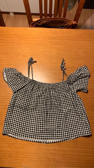 Blusa a cuadros