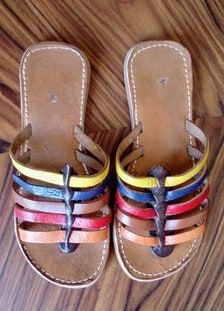 Sandalias de piel colores Talla 37 hasta la 41