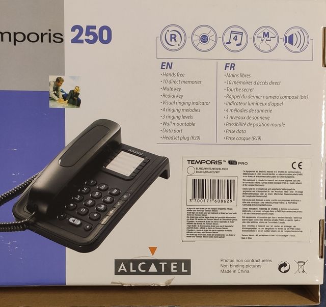 Teléfono fijo nuevo