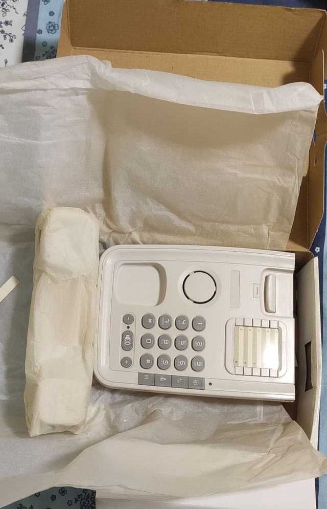 Teléfono fijo nuevo