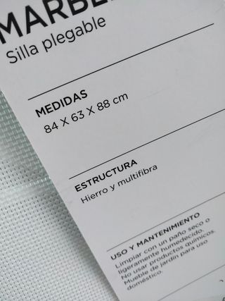 Hamacas Plegables para jardín.