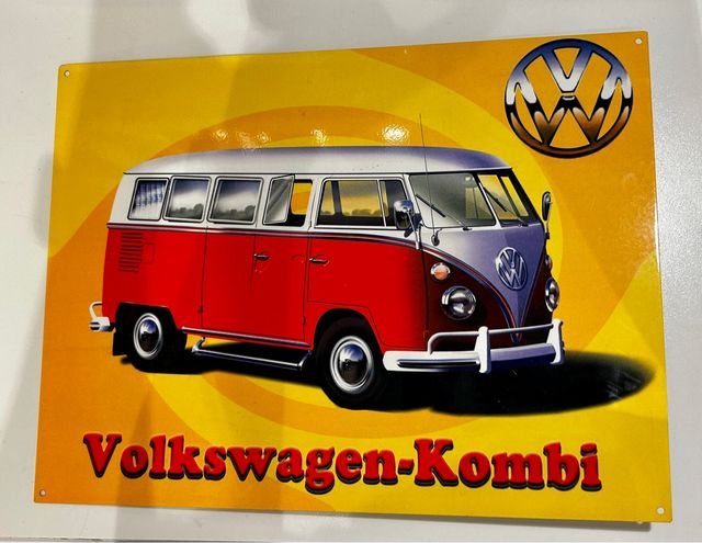 Placa Volkswagen-kombi 30x40cm