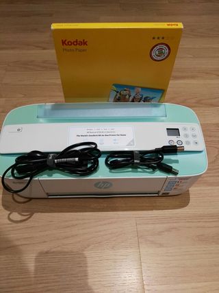 impresora hp 3730 con papel fotográfico kodak