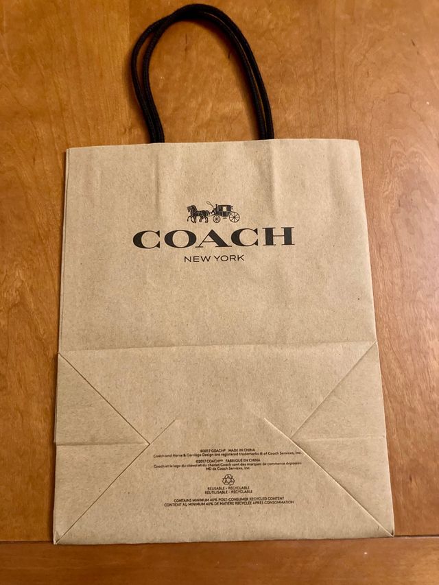 Bolsa papel COACH NY