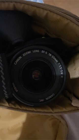 Cámara de fotos canon