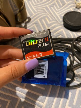 Cámara de fotos canon