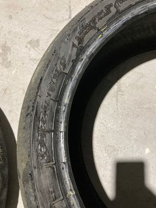 Slick dunlop 212 gp racer con una sola rodada