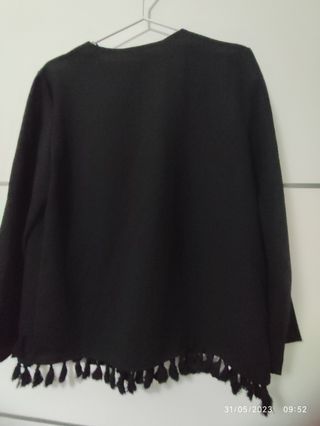 Blusa negra talla s Stradivarius