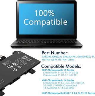 Batería portátil HP Chromebook 11 SIN ESTRENAR