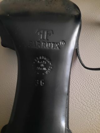 Zapatos negros y raso farrutx talla 36