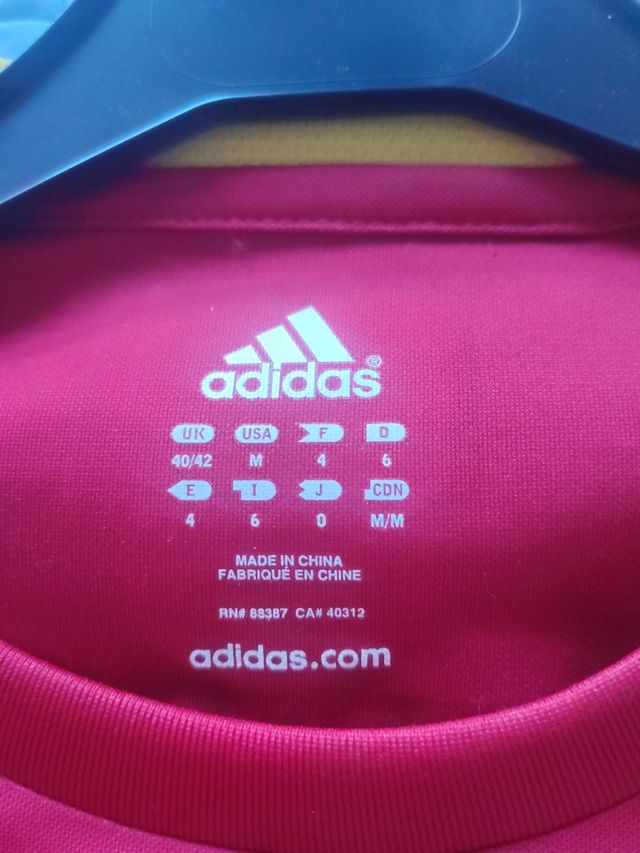 camiseta de la selección española
