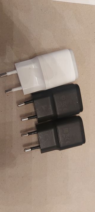 lote 3 cargadores LG usb