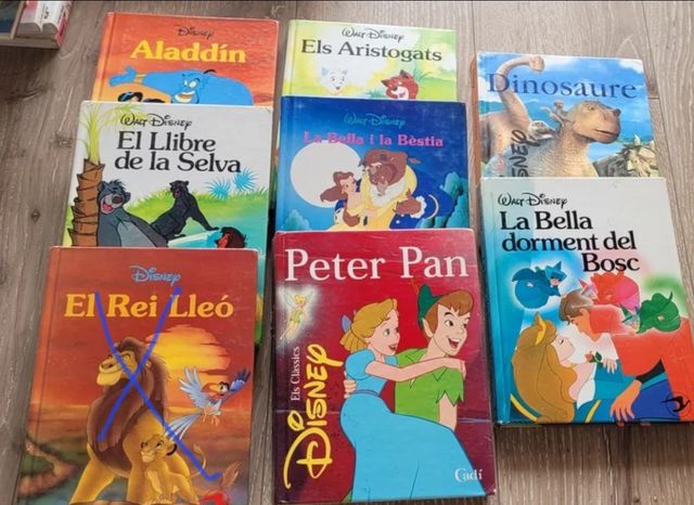7 libros de Disney