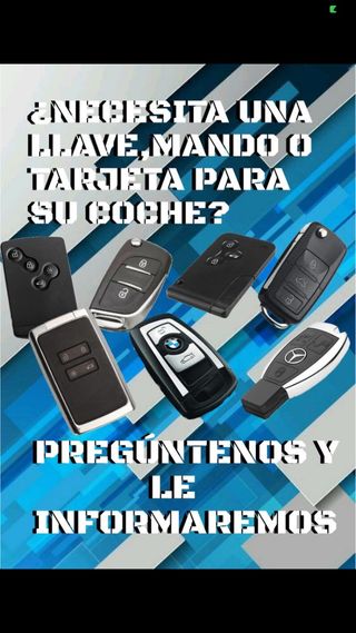 Duplicado llaves de coche