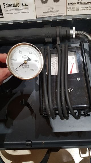 Medidor de combustión Brigon calderas gasóleo