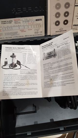 Medidor de combustión Brigon calderas gasóleo
