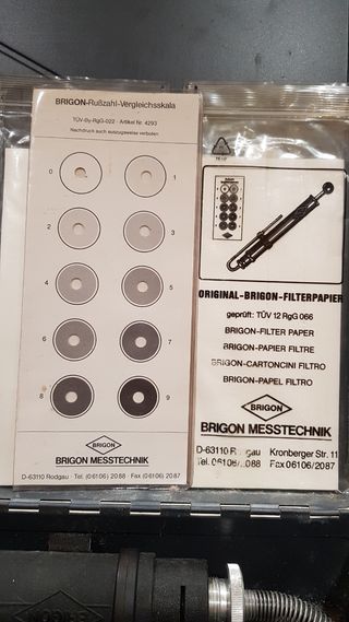 Medidor de combustión Brigon calderas gasóleo