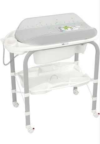 Bañera Con Cambiador Cambio C242 Conejo Gris Cam