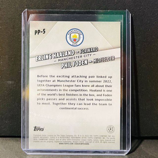 Erling Haaland + Phil Foden - Premium Partnerships