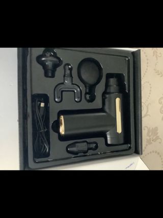 PISTOLA MASAJES ORIGINAL COMPLETA + ACCESORIOS