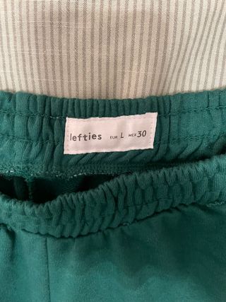 Pantalón verde chándal mujer