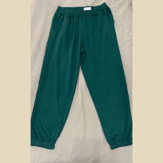 Pantalón verde chándal mujer