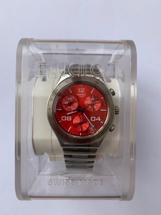 Reloj Swatch Irony Chrono Blustery Red