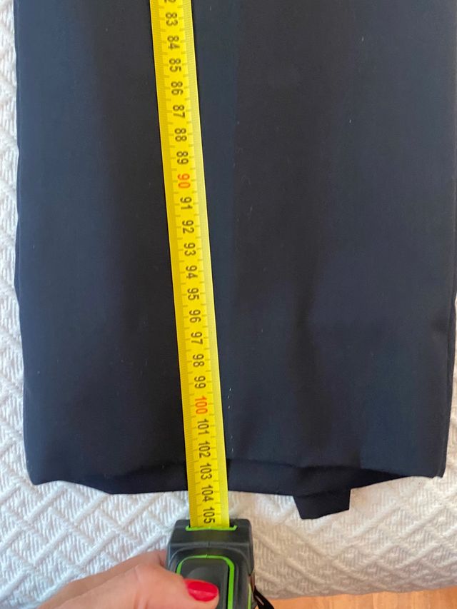 elegante completo blu scuro fresco lana 50