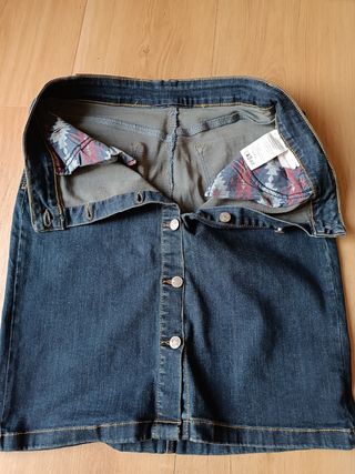 Falda vaquera Indi & Cold