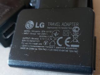 lote 3 cargadores LG USB