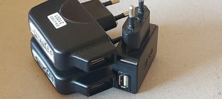 lote 3 cargadores LG USB