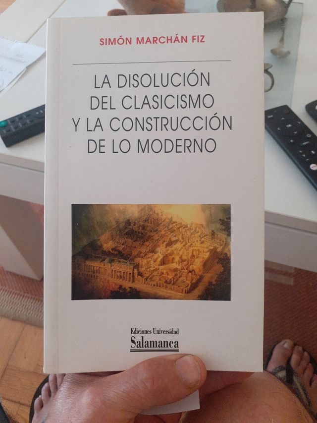 La disolución del clasicis. y la const. de lo mod