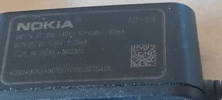 Cargador Nokia AC-10E microusb