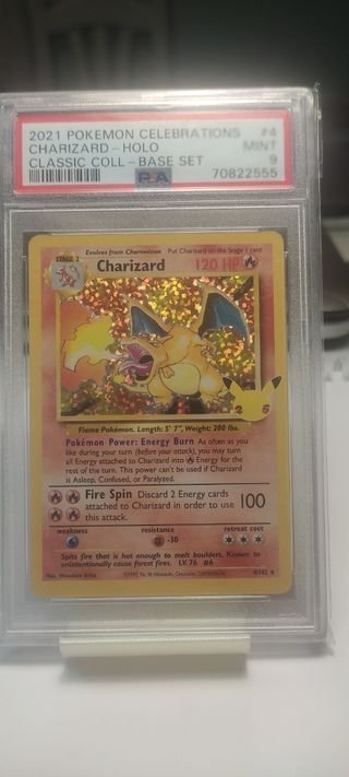 Carta Charizard Holografico